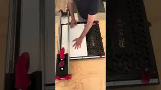 How To Cut Ceiling Tile on a RevealCut Workstation #ceilingtiles
