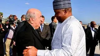 Le pr&eacute;sident du Niger le g&eacute;n&eacute;ral Tiani re&ccedil;u par son homologue Alg&eacute;rien Tebboune 