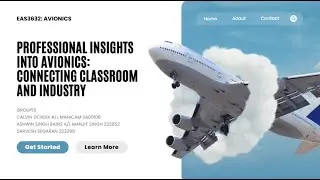 EAS3632 AVIONICS Professional Insights into Avionics Connecting Classroom and Industry Group18