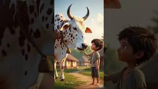 #cowboys Cow🐄🐮 and Chhotu 🙎ki kahani do ‼️ #viralshort  Chhotu ki #cow jagal me chali jati hai #cow