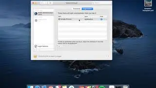 How to control LOGIN ITEMS on MacOS?