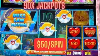 HUFF N MORE PUFF JACKPOT ON $25/SPIN & $50/SPIN JACKPOTS ON LIGHTNING LINK ⚡️