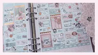 Aura Estelle A5 Wide Cloud Memory Plan With Me | Ana Jolene Printables