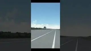 NASA 747 carrying Space Shuttle! #shorts #nasa #msfs