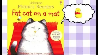 🐈&zwj;⬛ Fat Cat on a Mat 🐝 by Phil Roxbee Cox  ⎛English and Spanish⎞+ Activity