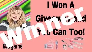 Winner of I Won A Giveaway and So Can You!  Good Luck and I Hope It&rsquo;s You!