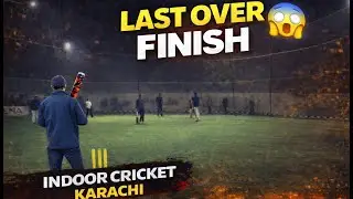 Indoor Cricket Thriller 🏏 | Last Over Drama | Match Highlights