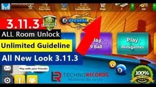 8 Ball Pool All Rooms Guideline Mod | MEGA MOD | 2017 |