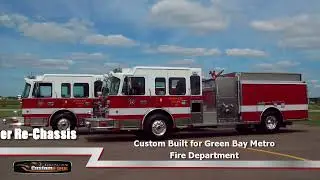Green Bay Fire Department's Pumper Re Chassis by CustomFIRE