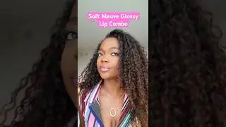 Soft Mauve Glossy Lip Combo