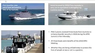 PNG Maritime Legislations and Strategies used to address Sea Piracy
