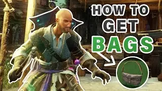 How to get BAGS to Increase Carry Weight ► New World