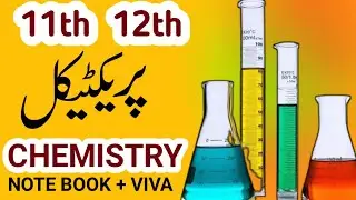 12th Chemistry Practical 2025 | How to write chemistry practical notebook | 11th practical