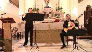 Entr'acte - Jacques Ibert (Duo Abraxas: Daria Grillo, flute / Sergio Camelia, guitar)