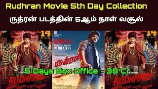 Rudhran Tamil  Movie 5th Day Box Office  Collection[ Rudhran Fifthth Day Box office]-Ragava Lawrence