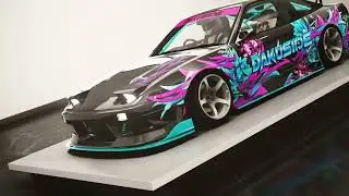 Dakuside 180SX 1JZ | Assetto Corsa | Car Showcase