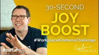 The Workplace Kindness Challenge | #culturedrop | Galen Emanuele