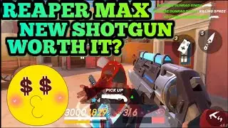 REAPER MAXED SHOTGUN WORTH IT ? GUNS OF BOOM GAMEPLAY