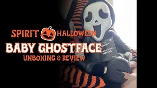 SPIRIT HALLOWEEN 2023 - BABY GHOSTFACE - from SCREAM! Static Baby Doll PROP - Unboxing & Review