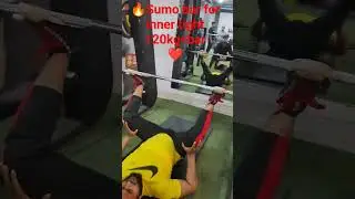 ❤️🔥#gymlover#legsday#sumobar#weightlifting#120kg+bar#FrkFitness#FrkMotivation#viralvideo#viralshorts