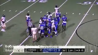 Highlights Week 1. Robinson Senators @ Forrest City Mustangs