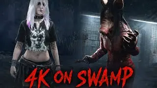 4K ON SWAMP | AMANDAS LETTER PIG | Dead by Daylight