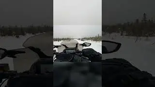Epic Snowmobile Adventure  Wind, Snow, and Lunch!