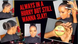 SLEEK BUN HAIR TUTORIAL!!