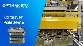 Cam Kavanoz Kartezyen Paletleme [OPTİMAK STU]