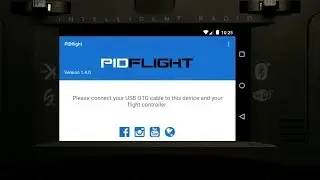 PIDflight optimised for Spektrum iX12 Android powered transmitter