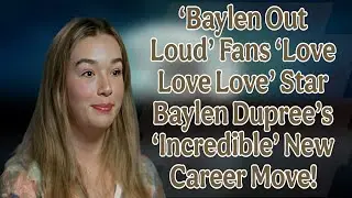 Fans Can&rsquo;t Stop Talking as Baylen Dupree Reveals a Bold New Career Direction That Changes Everything