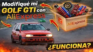 Casi ARRUINO mi GOLF GTI por USAR PIEZAS de AliExpress