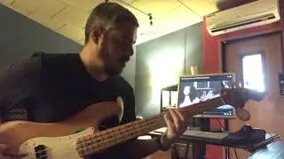 Andre Vasconcellos- Elena Pinderhughes Flute solo Bass Cover ! Letter to the free by Common