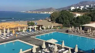 Sentido Mikri Poli Atlantica auf Kreta - Unsere Familiensuite Nr. 147 - Ausblick