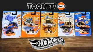 Unboxing Hot Wheels Tooned Gulf | Silver Series 2025