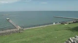 Olcott Beach is closed until further notice