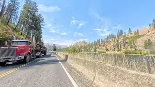 The Lochsa from Lolo Hot Springs to Orofino