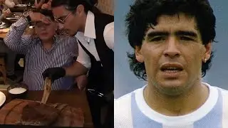 MARADONA &iquest;Esta VIVO? miren su REACCI&Oacute;N con el CHEF