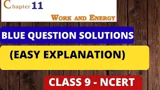 Work and Energy Class 9 NCERT Solutions - In Text Questions
