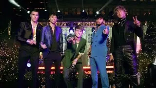 CNCO perform 'Hero' & 'Mis Ojos lloran por ti' | New Year's Eve 2021