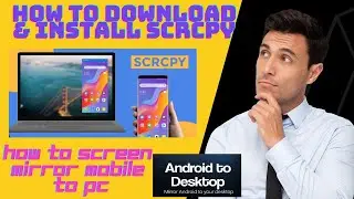 || SCRCPY full setup || and || How to screen mirror mobile to pc || 