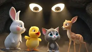 🐰🐤Roro, Dodo, and Kiki: Daisy the Deer's Journey to Overcome Her Fears
