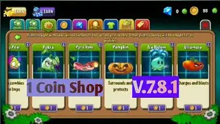 WoW II Plants vs Zombie 2 - Shop 1 Coin - 2019