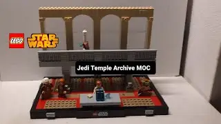 JEDI TEMPLE ARCHIVE DIORAMA MOC