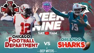 CHICAGO FD VS ORLANDO SHARKS WEEK 9 : FOOTBALL RIVALS PRO LEAGUE YEAR 1