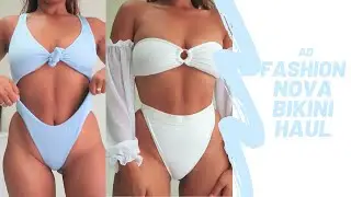 TESTING FASHION NOVA | BIKINI TRY ON HAUL | SARAHJOHOLDER