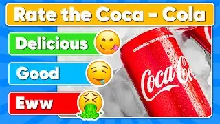 Список категорий напитков 🥤🧃🥛 Оцените напиток | Викторина о еде и напитках | Ежедневная викторина