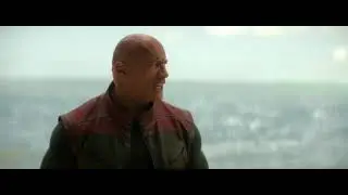 the Rock and Chris Evans vs snowman full fight scene /RED ONE