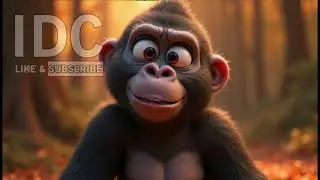 Cute Baby Gorilla