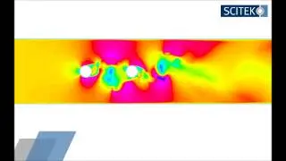 SCITEK | CFD Consultancy | LES of Cylinders_01